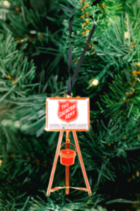 Salvation Army Red Kettle Christmas Ornament